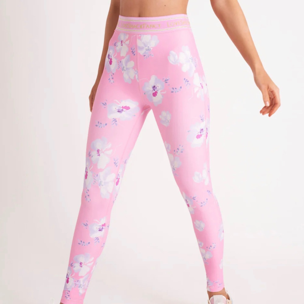 NEW Loveshackfancy Womens Luvette Leggings